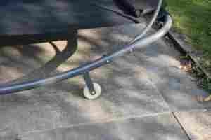 <span class=keywords><strong>Lit</strong></span> <span class=keywords><strong>de</strong></span> balançoire pour <span class=keywords><strong>jardin</strong></span> extérieur, Patio, <span class=keywords><strong>2</strong></span> <span class=keywords><strong>personnes</strong></span>, avec ombrage et roue - Product Image 3