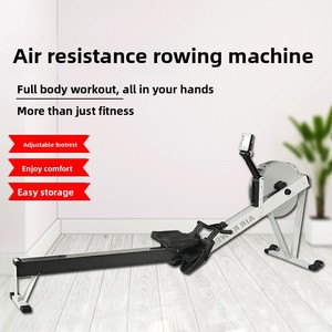 <span class=keywords><strong>Rameur</strong></span> <span class=keywords><strong>hydraulique</strong></span> professionnel à double rame, capacité 120 kg, résistance réglable, équipement de fitness cardio, machine d'entraînement pour la maison - Product Image 5