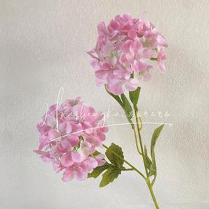 Ramo de Flores de Hortensia Artificiales de Seda, Alta Simulación, Decoración para Bodas y Hogar - Product Image 4