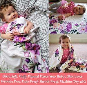 Gran oferta, manta de hito mensual para recién nacido de doble capa de ballena personalizada gruesa de lujo de alta calidad para bebé - Product Image 3