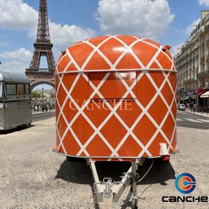 Venta caliente al aire libre Street Van Totalmente equipada Comida rápida Snack Remolque de comida móvil con estándar de Australia - Product Image 2