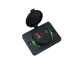 Chargeur USB pour voiture, PD3.0 QC3.0, chargeur de voiture haute puissance, charge rapide pour véhicules et camions 12V 24V - Product Image 1