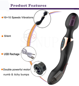 Énorme produit sexuel puissant AV vibrateurs magique corps masseur baguette bâton femme G Spot <span class=keywords><strong>Clitoris</strong></span> stimuler jouet pour femme - Product Image 5