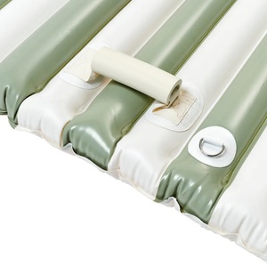 แผ่นรองนอนเป่าลมลายทาง PVC ขนาด 260*196*10 ซม. สำหรับเด็กและผู้ใหญ่ สำหรับเล่นน้ำในสระว่ายน้ำกลางแจ้งช่วงฤดูร้อน - Product Image 4
