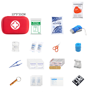 Kit de Emergencia <span class=keywords><strong>EVA</strong></span> para el Hogar, Supervivencia al Aire Libre, Viajes, Botiquín de Primeros Auxilios, Bolsa de Rescate Portátil para Auto/Vehículo, Equipo de Seguridad para Camping y Senderismo - Product Image 2