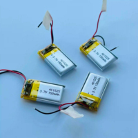 LP401525 baterai 501525 3.7v 150mah 3.7v 150mah Pl501430 baterai Lipo 3.7v 150mah untuk mainan 3.7v 150mah li-po jst-ph 2-pin