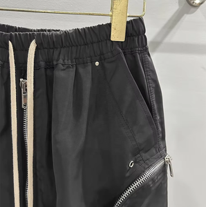 उच्च गुणवत्ता <span class=keywords><strong>24</strong></span> "आकस्मिक कार्गो पैंट नई डार्क रो शैली पांच-चौथाई बहु-ज़िप फैशनेबल हिप हॉप डिजाइन मध्य कमर के साथ - Product Image 4