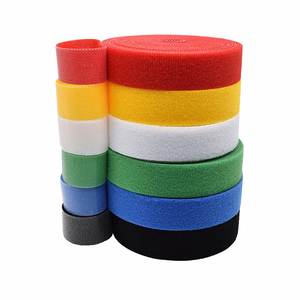 Sangles Velcro Élastiques Personnalisées pour Câbles, Adhésif Double Face Auto-Adhésif Crochet et Boucle Dos à Dos - Product Image 2