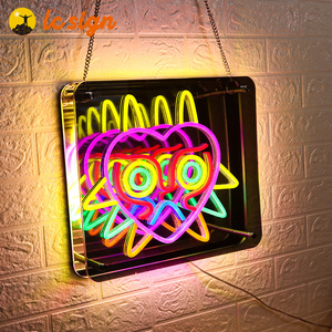 Custom Private Label <strong>3d</strong> <strong>Infinity</strong> <strong>Mirror</strong> With Fast Shipping Abyss Melaleuca <strong>Mirror</strong> Custom Led Sign - Product Image 2