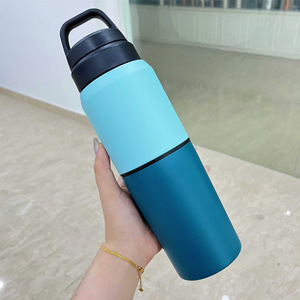 Vaso de vacío portátil de acero inoxidable 316 <span class=keywords><strong>550</strong></span>, juego para compartir, taza para deportes al aire libre, taza de agua, taza de regalo de oficina de negocios - Product Image 4