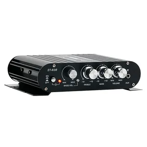 Mini 2.1 Kênh Hifi Stereo Bass Khuếch Đại Mới 80W Loa Siêu Trầm Với Âm Bass Treble Điều Chỉnh Kim Loại Âm Thanh Amp Cho Âm Nhạc Người Chơi - Product Image 1