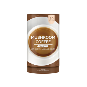 LIFEWORTH Private Label Chaga Lion's Mane Fusion Mushroom Coffee para la salud holística - Product Image 1