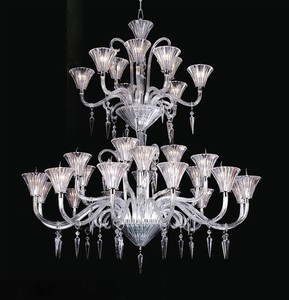 <span class=keywords><strong>Lustre</strong></span> en cristal moderne Mille Nuits de France, grand luminaire suspendu pour hôtels, restaurants, villas, halls d'entrée, escaliers - Product Image 3