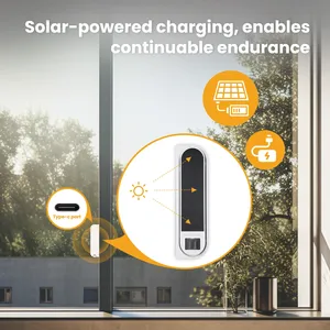Abrepuertas Automático Inteligente con Carga Solar Tuya ZigBee, Empujador <span class=keywords><strong>de</strong></span> Ventanas Corredizas <span class=keywords><strong>de</strong></span> Vidrio, <span class=keywords><strong>Control</strong></span> por Voz con Alexa y Asistente <span class=keywords><strong>de</strong></span> Google - Product Image 3