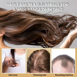 Độc quyền khỏe mạnh tăng trưởng tóc túi trà thảo dược cho phụ nữ nữ trinh tiết mực hạn hán sen nguyên chế biến đặc sản hương vị trà - Product Image 3