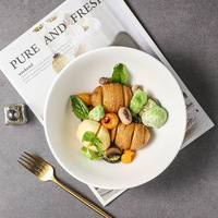 Minimalisme texturé extérieur aiguisé quotidien utilisé maison restaurant salade yaourt bols japonais en céramique ramen bol de nouilles