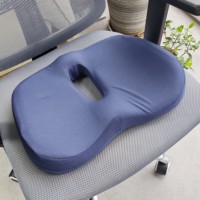 Chaise de stade personnalisée de haute qualité avec housses de coussin de massage amovibles coussins de siège de soutien coccyx creux remplissage en mousse à mémoire