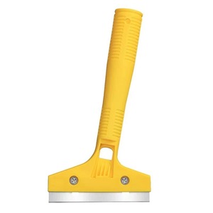 Grattoir de nettoyage à lame métallique et manche en plastique, outil de nettoyage de joints, grattoir pour enlever la colle, petit grattoir pour le nettoyage des murs - Product Image 3