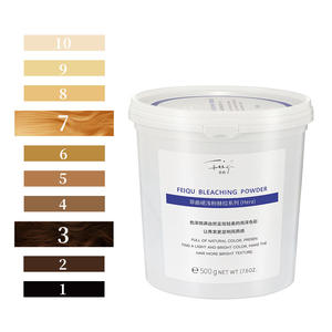 飞曲赫拉系列专业沙龙使用500克头发漂白粉意大利无尘无氨发色 - Product Image 6