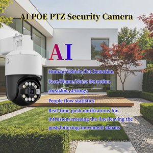 Kit de système de vidéosurveillance CCTV 8 canaux 4K AI avec caméra IP PTZ 5MP 8MP, détection de visage/humain/véhicule, stockage cloud commercial - Product Image 2