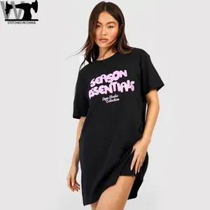 O essencial da temporada volta impressão t-shirt mulher t-shirt vestido gráfico t shirts alta qualidade t shirt para as mulheres
