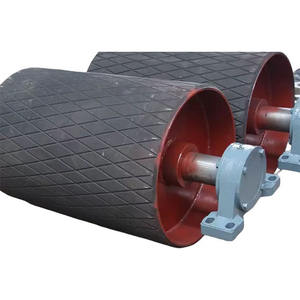 Factory Custom Aluminium Conveyor Boden walze Verschleiß feste Trog walzen Set Zementwerk - Product Image 1