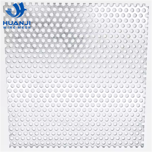 แผ่นโลหะเจาะรูสี่เหลี่ยมลักยิ้มทรงกลม - Product Image 1