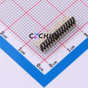 ZX-PZ1.27-<b>2</b>-15PWZ <b>Pin</b> Header SMD,P=1.27mm <b>Connector</b> ( <b>Pin</b> Structure: 2x15P )( Pitch: 1.27mm )( Row Spacing: 1.27mm ) - Product Image 2