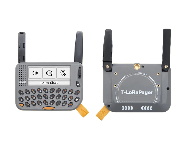 Chipboard Lilygo T-lora Pager Esp32 S3 Handheld Iot Device, 2.33" Display, Qwerty Keyboard, Gps Nfc/rfid, Sx1262 Lora Al Sensor
