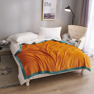 DONGFANG custom logo winter blankets for double bed milk velvet 2 ply blanket blankets for winter double layer - Product Image 3