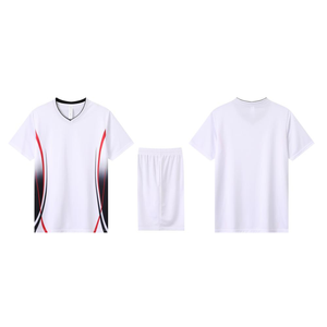 Jersey Sepak Bola Musim Panas Gaya Jerman Kaos Sepak Bola Kustom Unisex 100% Poliester Pakaian Olahraga - Product Image 3