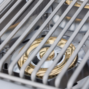 Brûleur double face moderne <span class=keywords><strong>de</strong></span> qualité supérieure en acier inoxydable 304 avec allumage par impulsions pour barbecue d'intérieur et cuisines extérieures - Product Image 5