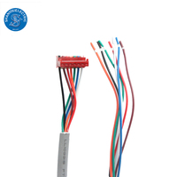Kabel Skuter Kustom 15cm, Harness Kabel Plastik Berinsulasi PVC, Konduktor Tembaga Berlapis Perak, Peringkat IP67, Mini-USB