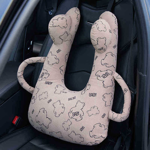 Cartoon Cute Children's Car Sleeping Pillow Long-Distance Holding Sleep Artifact Decorative & <b>Throw</b> Pillow - Product Image 2