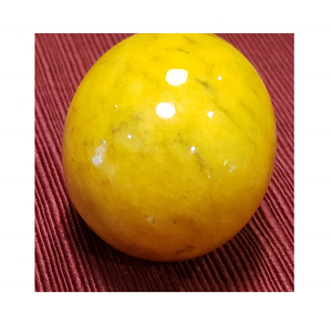 Huevos de Mármol Pulido Amarillo Brillante al por Mayor, Técnica de Tallado en Piedra - Product Image 2