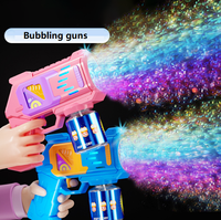 Automatique Électrique Enfants Rocket Bubble Launcher Shooter Gun Machine Jouets Pistolet À Bulles pour Enfants En Plein Air Playibg