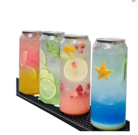 Machine de scellage automatique à prix abordable pour canettes en plastique PET 250ml-650ml avec impression sérigraphique pour champagne et soda