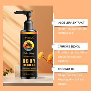 Meilleures ventes <span class=keywords><strong>Huile</strong></span> bronzante hydratante blanchissante Intérieur et extérieur Corps <span class=keywords><strong>Bronzer</strong></span> rapide <span class=keywords><strong>pour</strong></span> bronzage - Product Image 4