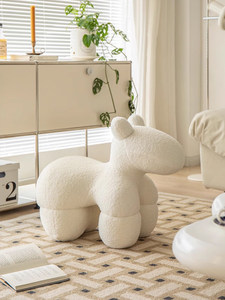 Silla Moderna Artística de Madera con Diseño de Animales para Sala de Estar, con Altura Ajustable, Ecológica e Impermeable para Uso Doméstico - Product Image 4