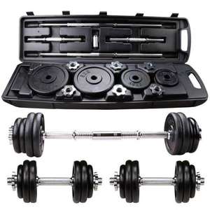 Ensemble d'<span class=keywords><strong>haltères</strong></span> réglables Offre Spéciale de 50kg équipement de fitness avec <span class=keywords><strong>poids</strong></span> libres <span class=keywords><strong>haltères</strong></span> de musculation en fonte - Product Image 3