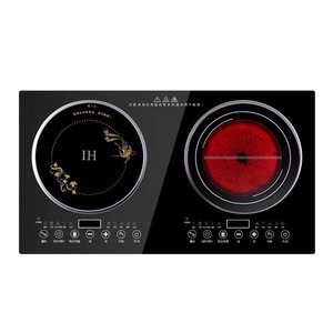 Cocina de inducción eléctrica al por mayor de fábrica de alta calidad, cocina radiante, placas de inducción integradas para uso doméstico para coche RV - Product Image 3