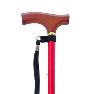 Bastón resistente ajustable con base antideslizante y construcción de 2 secciones para caminar fácilmente - Product Image 3