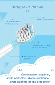 New Sonic Electric Rechargeable Toothbrush For Kids