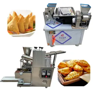 good price dumpling making machine table top empanada maker fold making machine price small samosa pastry making machine