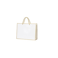 Sacs en carton personnalisés pour cadeaux, vêtements, sacs à main, impression flexographique simple, publicité, exposition, supermarché, directement de l'usine