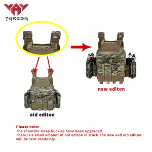 YAKEDA rompi taktis pembawa pelat CP, perlengkapan taktis rompi pelindung pribadi Chaleco muat Colete tackle - Product Image 5