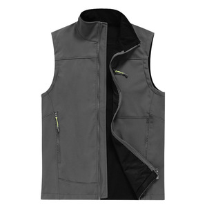 Nuovo Arrivo Gilet Invernale Antivento Senza Maniche Foderato con Cerniera <span class=keywords><strong>in</strong></span> <span class=keywords><strong>Lana</strong></span> da Uomo - Product Image 5