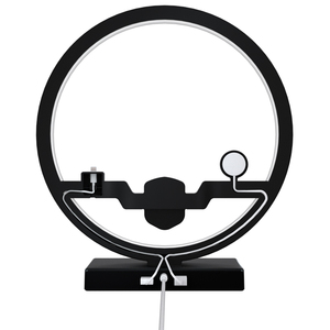 Lampe de Table Chargeur Sans Fil <span class=keywords><strong>3</strong></span>-en-1 Station de Recharge Rapide pour iPhone 17 16 15 14 13 Apple Watch <span class=keywords><strong>Airpods</strong></span> Lumière d'Ambiance de Bureau - Product Image 4