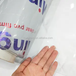 Film PVC Glossy Transparan Super Jernih untuk Penutup Meja