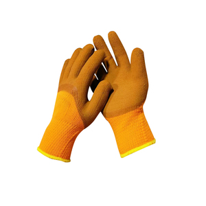 قفازات شتوية دافئة من الألياف ، رغوة اللاتكس المصقول المغلفة ، قفازات العمل الدافئة للعمل في الطقس البارد - Product Image 5